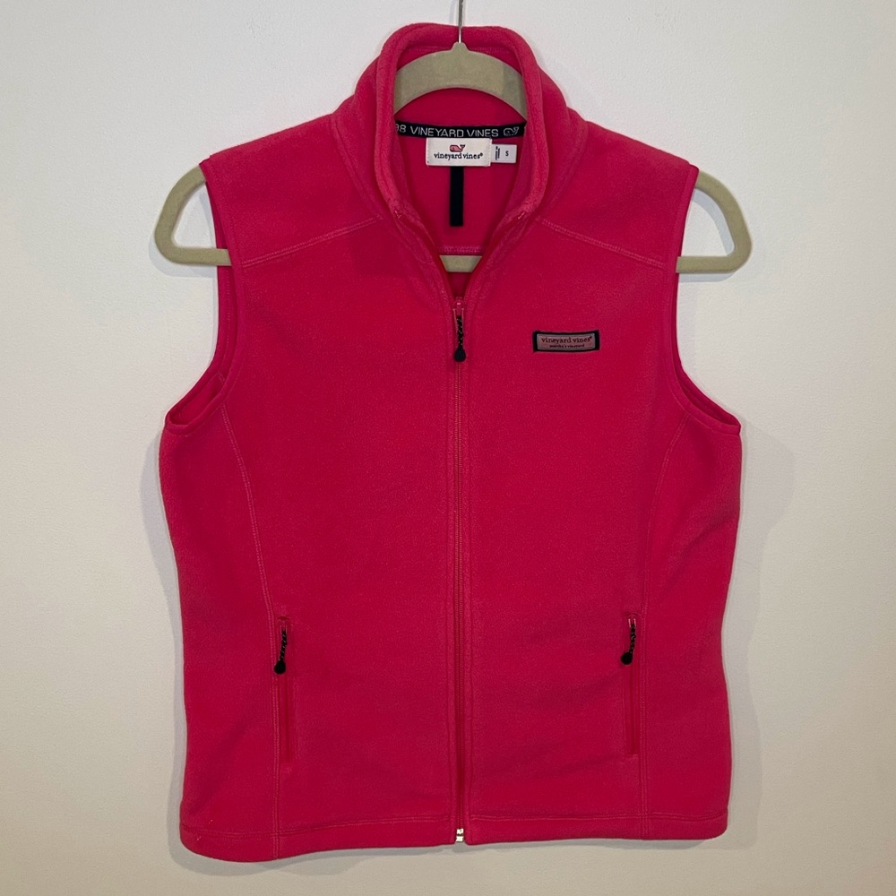 💗 NWOT Vineyard Vines Women’s Size Small Fleece Vest 💗